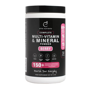 Complete Multi Vitamin & Mineral Powder Berry- 30 Servings