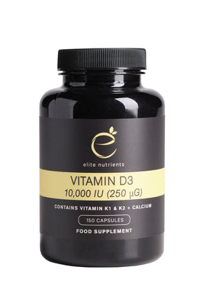 Vitamin D3 10,000 IU (250µg) Capsules